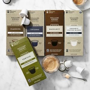 Williams Sonoma Compostable Coffee Capsules, Hazelnut and Vanilla